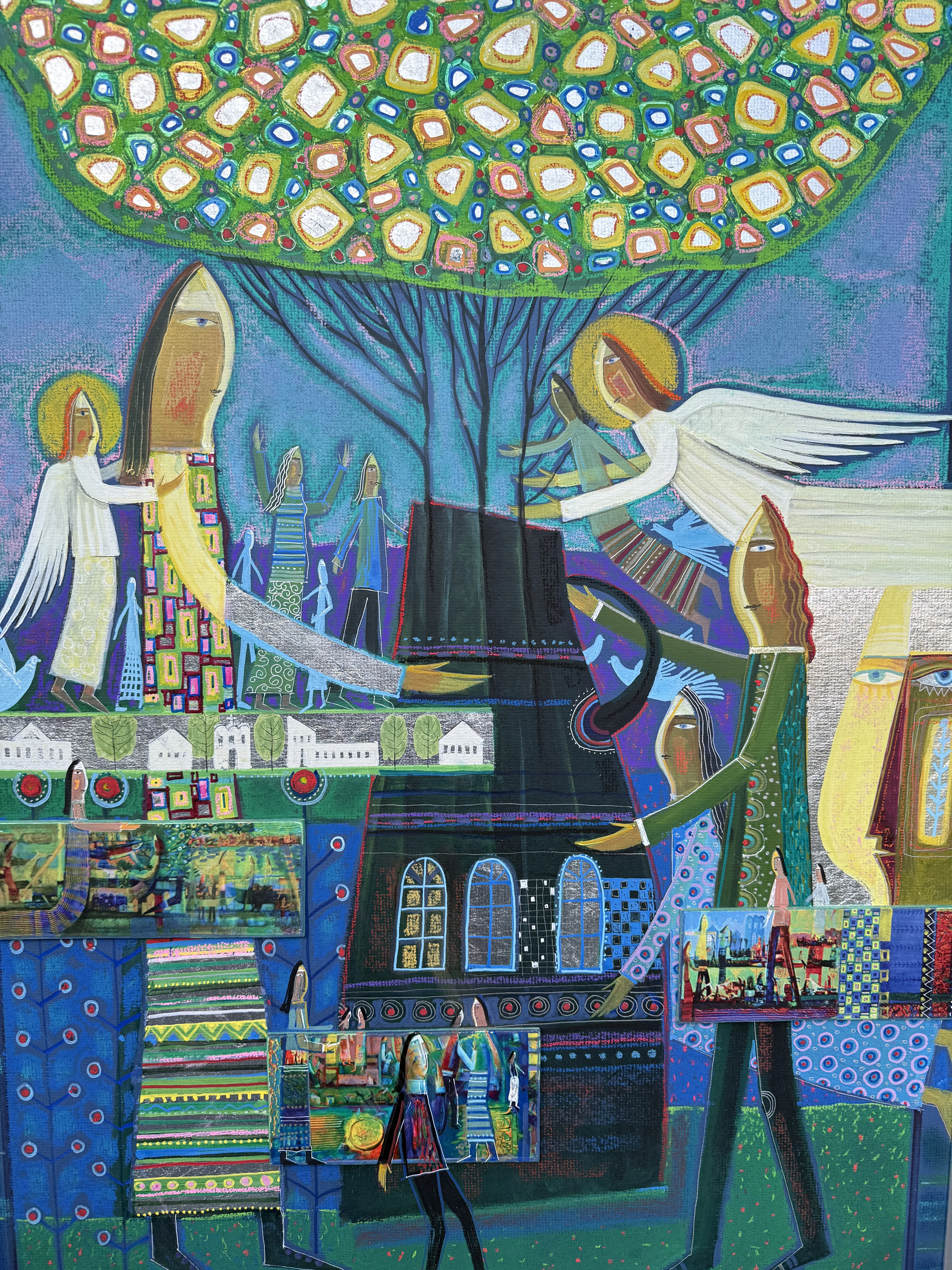 Obraz Untitled autorstwa Роман Опалінський, rozmiar: 110x90cm, medium Жywopis, cena: $1000 Zdjęcie 4 z 11.