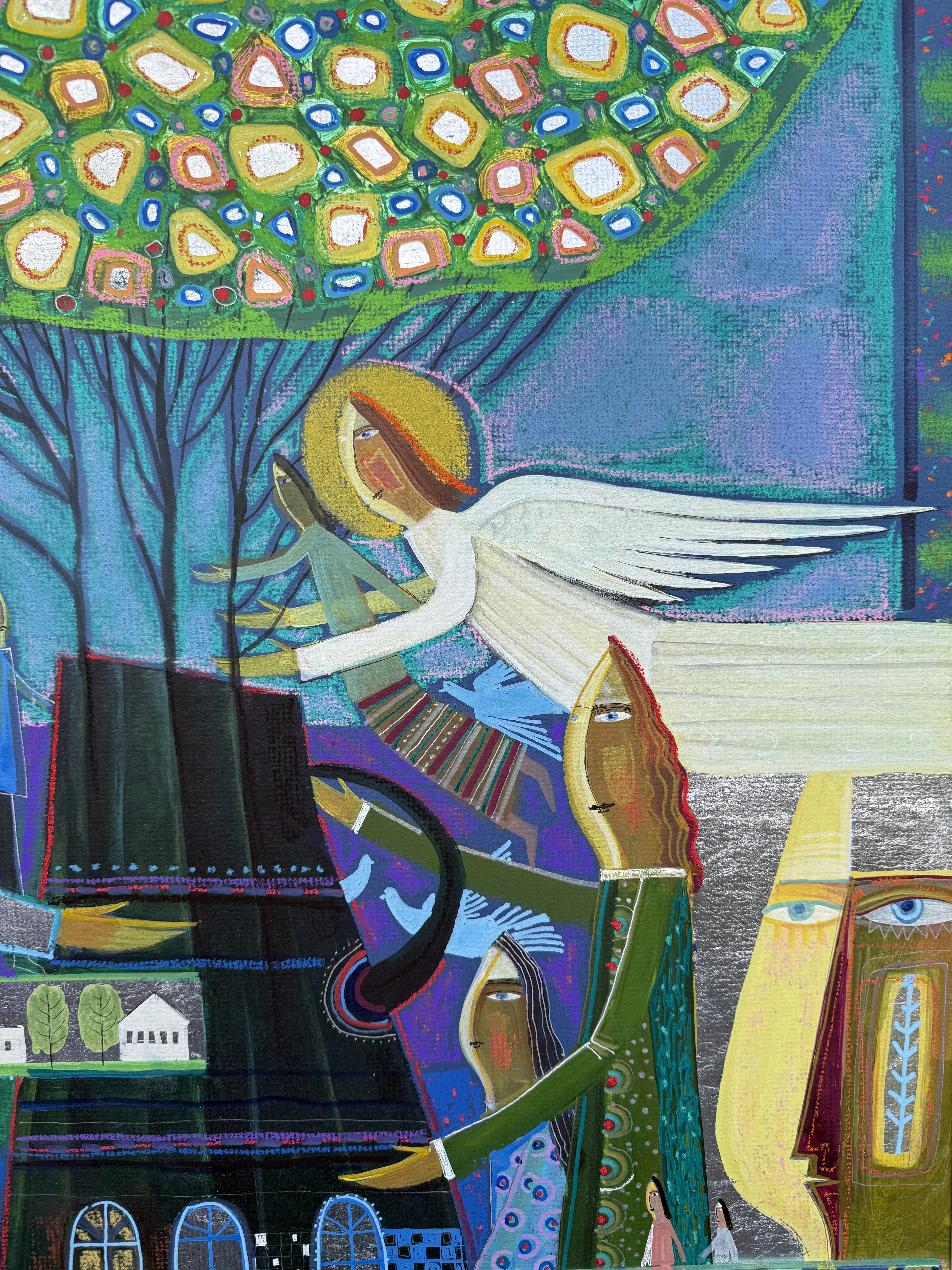 Obraz Untitled autorstwa Роман Опалінський, rozmiar: 110x90cm, medium Жywopis, cena: $1000 Zdjęcie 8 z 11.