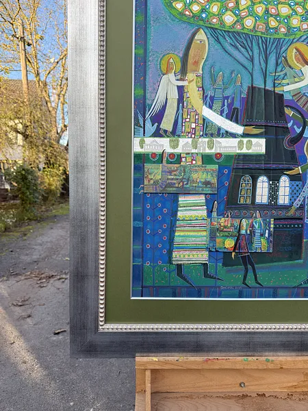 Obraz Untitled autorstwa Роман Опалінський, rozmiar: 110x90cm, medium Жywopis, cena: $1000 Zdjęcie 9 z 11.