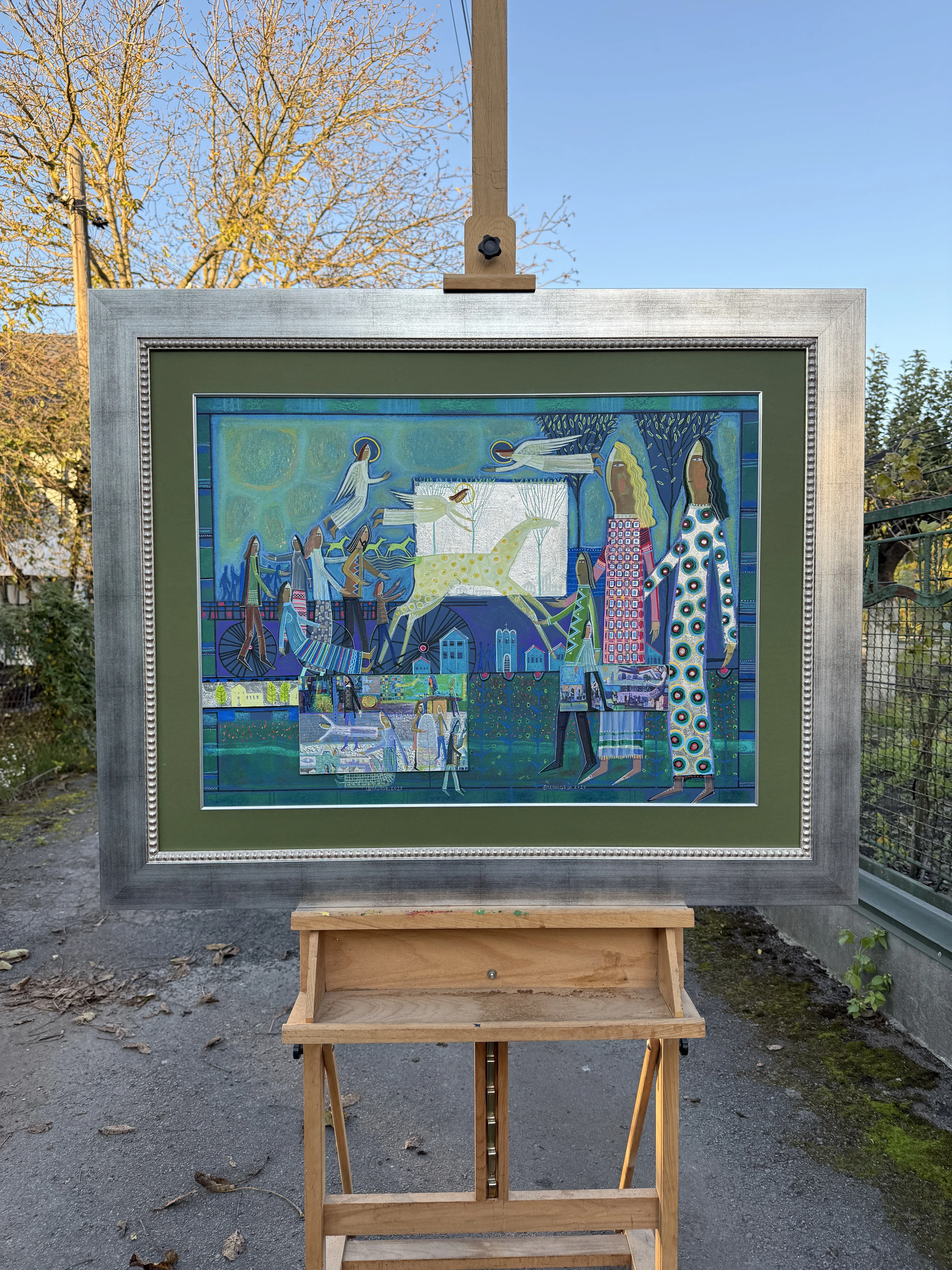 Obraz Untitled autorstwa Роман Опалінський, rozmiar: 110x90cm, medium Жywopis, cena: $1000 Zdjęcie 1 z 11.