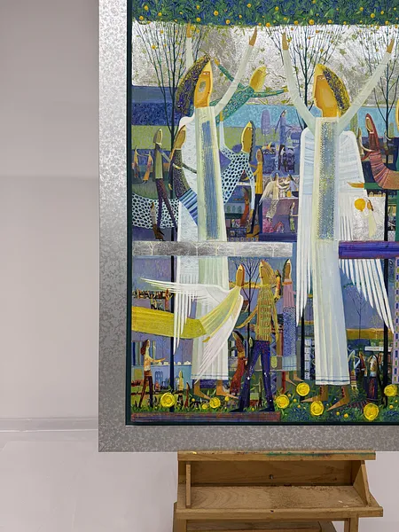 Image of Добрі плоди by Roman Opalinsky, size: 144х101см, Graphics medium, priced at $4500 Photo 6 of 7.