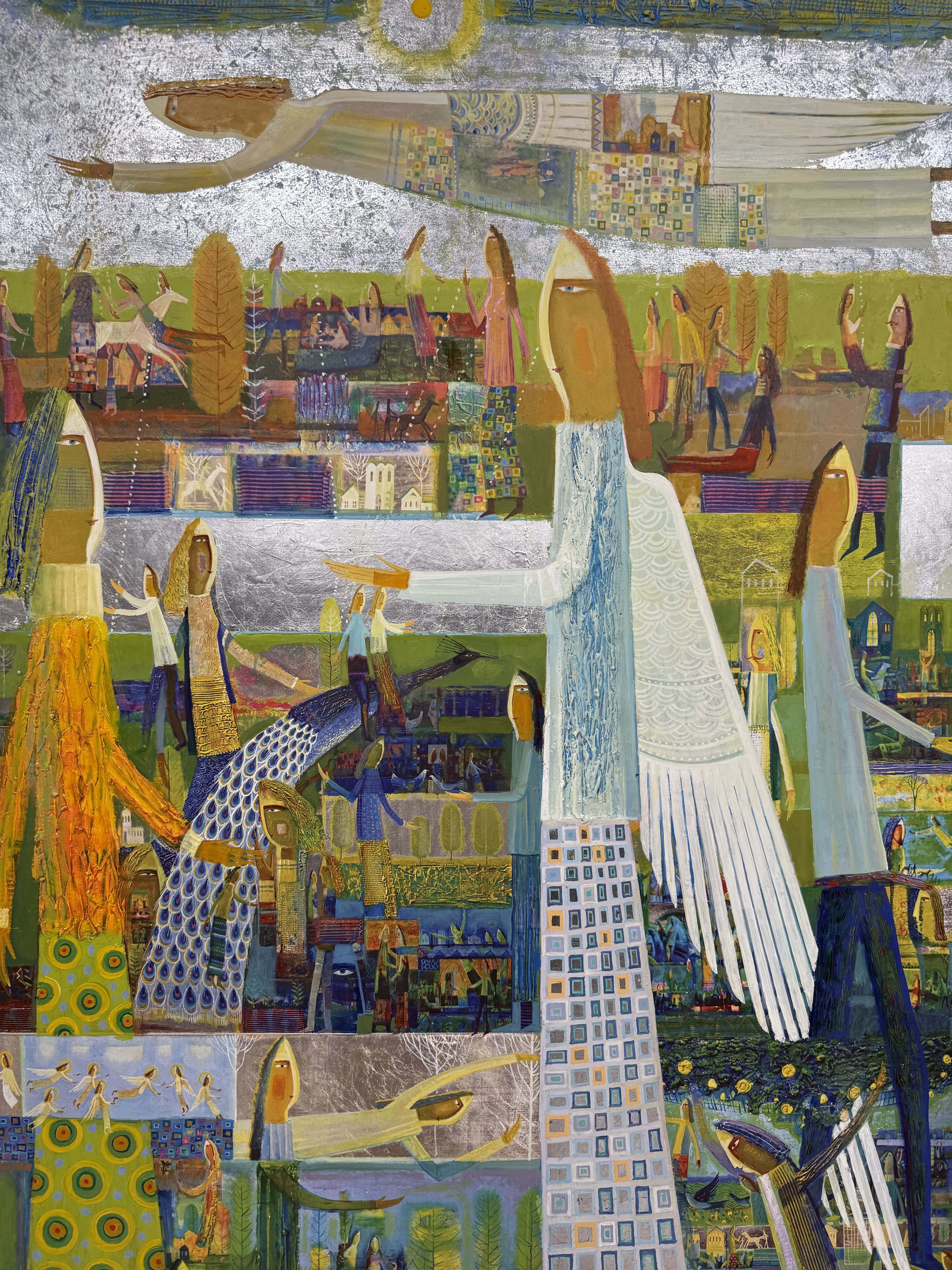 Зображення "Охоронець неба" від Роман Опалинський, розмір: 144х101см, матеріали: олія/дерево, місто: Городок, ціна: $4500 Фото 4 з 5.