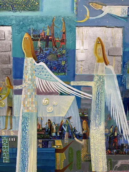 Зображення "Час вечері" від Роман Опалинський, розмір: 119x99cm, матеріали: олія/дерево, медіум: Живопис, місто: Городок, ціна: $4000 Фото 2 з 6.