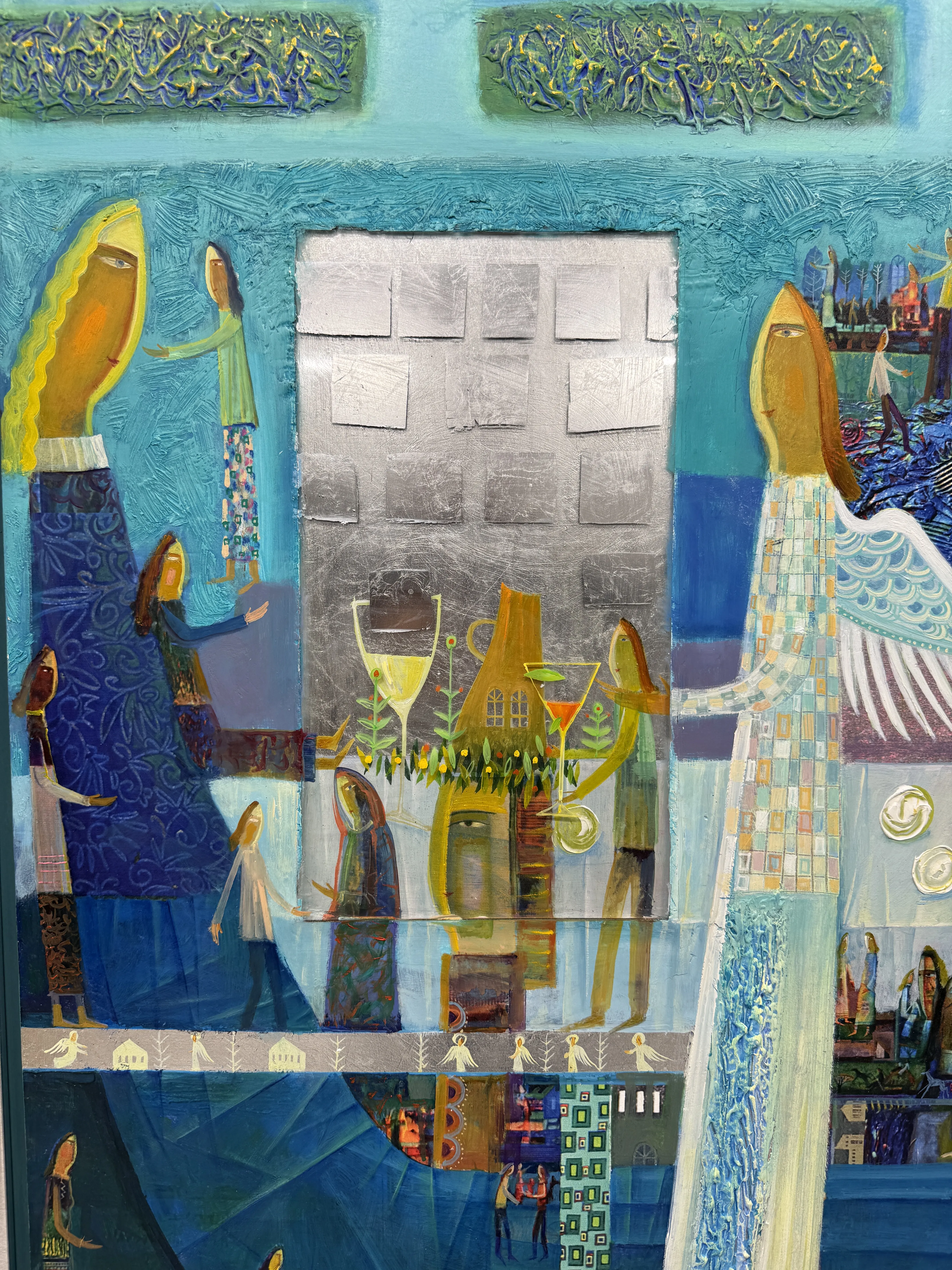 Obraz Час вечері autorstwa Roman Opaliński, rozmiar: 119x99cm, medium Malarstwo, cena: $4000 Zdjęcie 4 z 6.