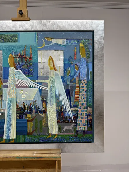 Image of Час вечері by Roman Opalinsky, size: 119x99cm, Painting medium, priced at $4000 Photo 5 of 6.