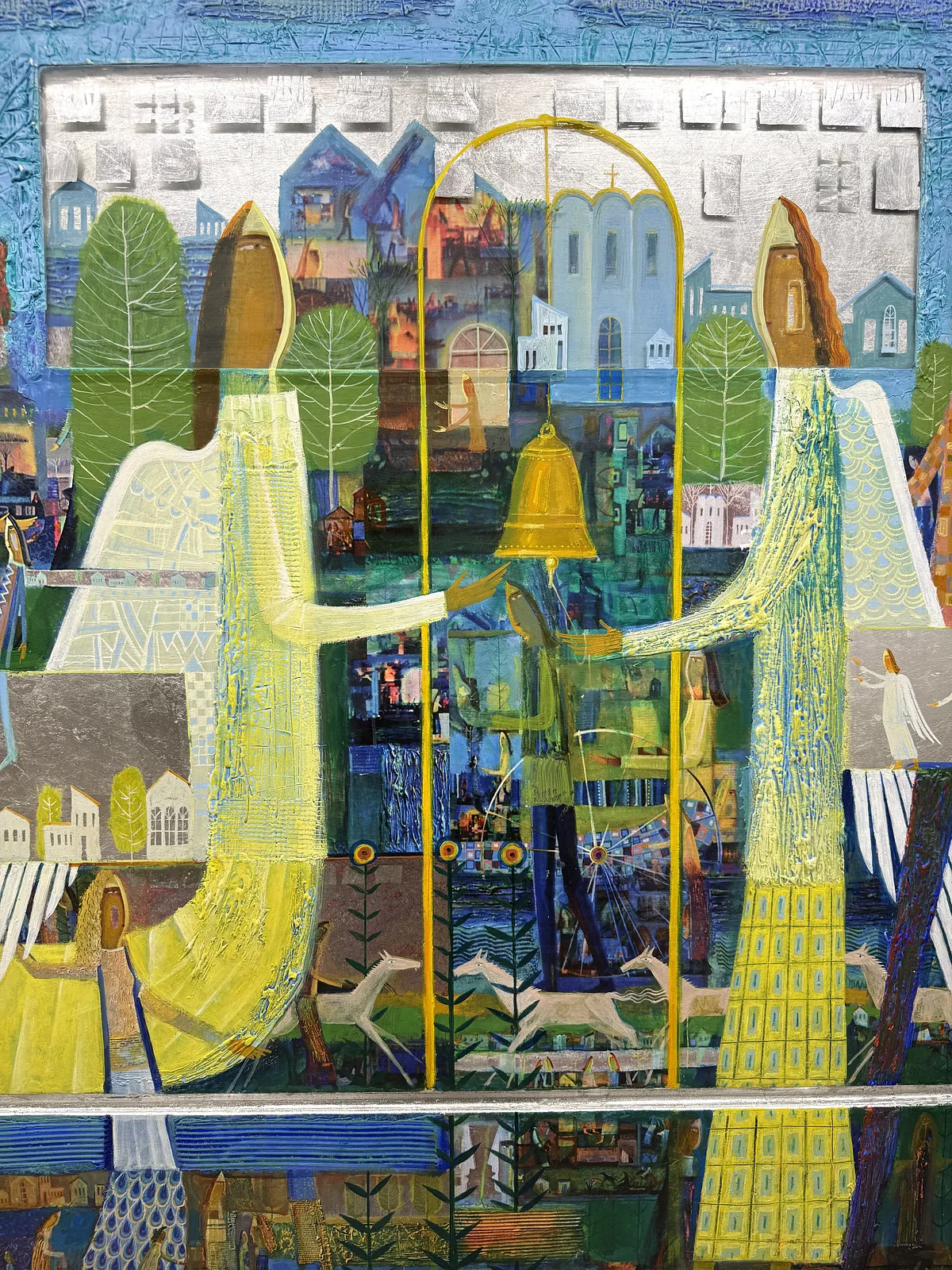 Зображення "Дзвонарі" від Роман Опалинський, розмір: 119x99cm, матеріали: олія/дерево, медіум: Живопис, місто: Городок, ціна: $4000 Фото 4 з 9.